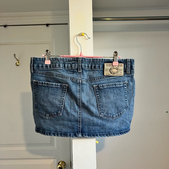 Denim Mini Skirt - Picture 5 of 7